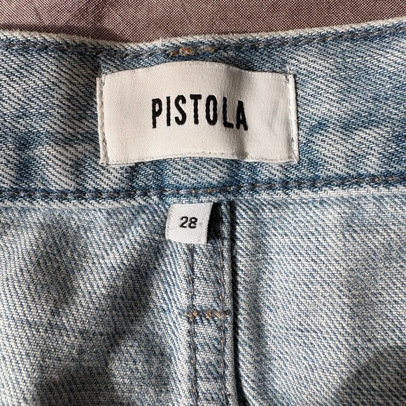 Pistola Kacey Mid Rise Cuffed Straight Jean Berkeley - Picture 3 of 5